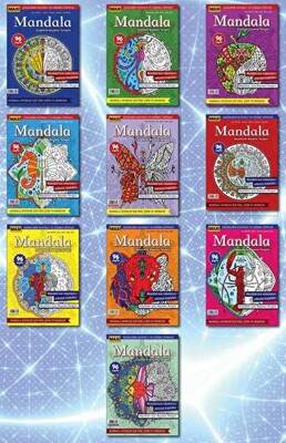 Maxi Mandala 10`lu Set - 10 Kitap - 1