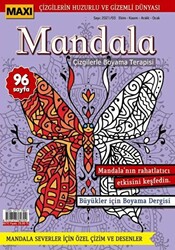 Maxi Mandala Çizgilerle Boyama Terapisi 5 - 1