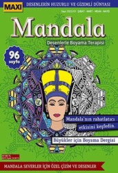 Maxi Mandala Desenlerle Boyama Terapisi 6 - 1