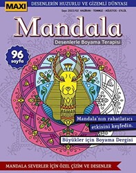 Maxi Mandala Desenlerle Boyama Terapisi 7 - 1