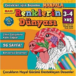 Maxi Mandala Renklerin Dünyası Mandala 1 - 1
