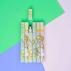 Maxx Cy-6 Anime Karakterli Fosforlu Kalem 6 Renk - MAXX