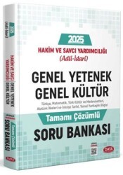 Mecelle Hakim ve Savcı Yardımcılığı Adli-idari Genel Yetenek - Genel Kültür Soru Bankası - Data Yayınları