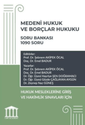 Medeni Hukuk ve Borçlar Hukuku Soru Bankası - Hukuk Mesleklerine Giriş Sınavına Hazırlık - Adalet Yayınevi