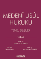 Medeni Usul Hukuku Temel Bilgiler - On İki Levha Yayınları