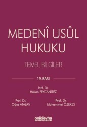 Medeni Usul Hukuku Temel Bilgiler - On İki Levha Yayınları