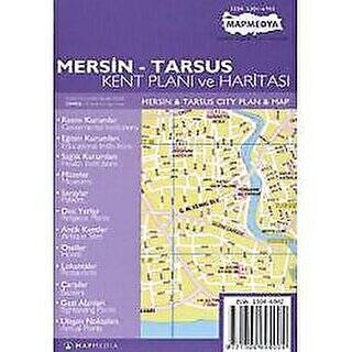 Mersin - Tarsus Kent Planı ve Haritası - 1