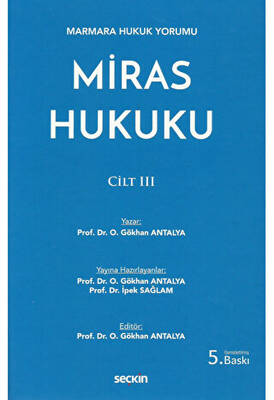 Miras Hukuku - Cilt III - 1
