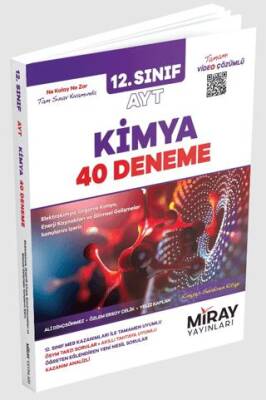 Miray Yayınları 12. Sınıf AYT Kimya 40 Deneme - 1