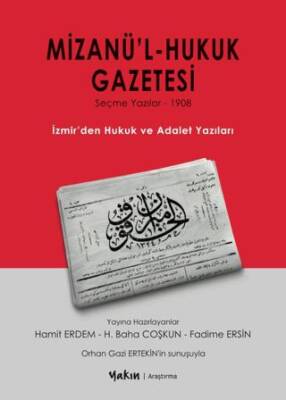 Mizanü’l Hukuk Gazetesi - 1