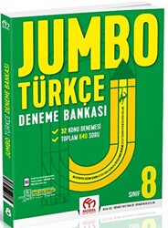 Model Eğitim Yayıncılık 8.Sınıf Jumbo Türkçe Deneme Bankası - 1