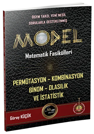 Gür Yayınları Model Matematik Fasikülleri - Permütasyon Kombinasyon Binom Olasılık ve İstatistik - 1