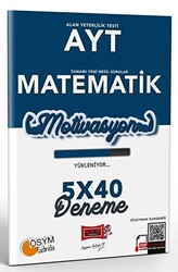 Yargı Yayınevi Motivasyon AYT Matematik 5x40 Deneme - 1
