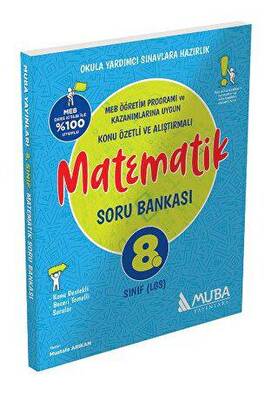 Muba Yayınları 8. Sınıf Matematik Soru Bankası - 1