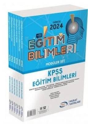 Murat Yayınları 2024 KPSS Modüler Set Eğitim Bilimleri Konu Anlatımı - 1