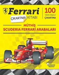 Müthiş Scuderia Ferrari Arabaları - Ferrari Çıkartma Kitabı - 1