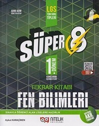 Nitelik Yayınları - Bayilik Nitelik Yayınları 8. Sınıf Fen Bilimleri Süper 1. Dönem Tekrar Kitabı Soru Bankası - Nitelik Yayınları - Bayilik