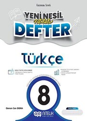Nitelik Yayınları 8. Sınıf Türkçe Yeni Nesil Nitelikli Defter - 1