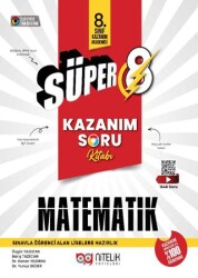 Nitelik Yayınları Süper 8 Matematik Kazanım Soru Kitabı - 1