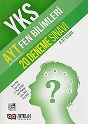 Nitelik Yayınları Nitelik YKS AYT Fen Bilimleri 20 Deneme Sınavı 2.Oturum - 1