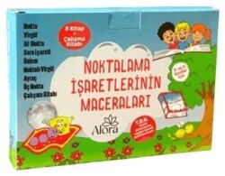 Noktalama İşaretlerinin Maceraları - Kutulu 9 Kitap - Alora Yayınevi