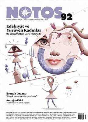 Notos Öykü İki Aylık Edebiyat Dergisi Sayı: 92 Temmuz - Ağustos 2022 - 1