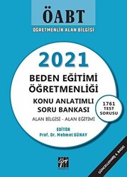 Gazi Kitabevi ÖABT 2021 Beden Eğitimi Öğretmenliği Konu Anlatımlı Soru Bankası - 1