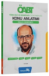 Türkçecim TV Yayınları ÖABT Türk Dili ve Edebiyatı Halk Edebiyatı Konu Anlatımı - 1