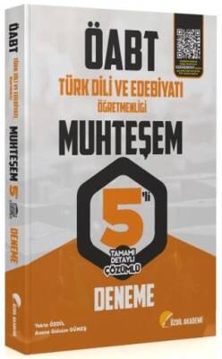 Özdil Akademi Yayınları ÖABT Türk Dili ve Edebiyatı Muhteşem 5 Deneme Çözümlü - 1