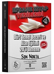Türkçe ÖABTdeyiz ÖABT Türkçe Dört Temel Beceri ve Alan Eğitimi 20 Deneme Dijital Çözümlü - - 1