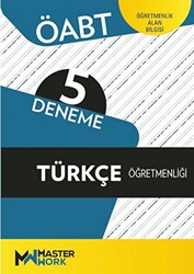 MasterWork ÖABT Türkçe Öğretmenliği 5 Deneme - 1