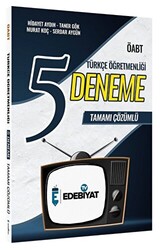 Edebiyat TV Yayınları ÖABT Türkçe Öğretmenliği 5 Deneme Çözümlü - 1