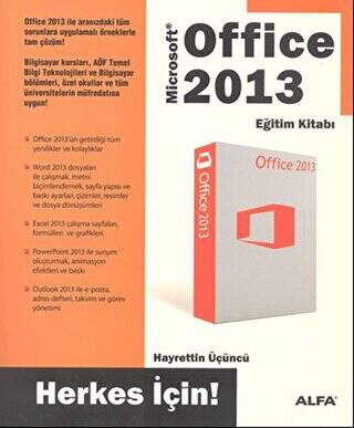 Office 2013 Eğitim Kitabı- Herkes İçin - 1