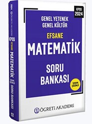 Öğreti Akademi 2024 KPSS Genel Yetenek Genel Kültür Efsane Matematik Soru Bankası - 1