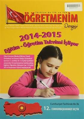 Öğretmenim Dergisi Sayı: 74 Ağustos 2014 - 1