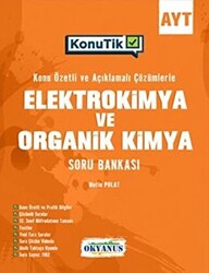 Okyanus Yayınları AYT KonuTik Elektrokimya ve Organik Kimya Soru Bankası - 1