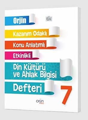Kurmay Yayınları Orjin 7. Sınıf Din Kültürü Ve Ahlak Bilgisi Akıllı Defter - 1