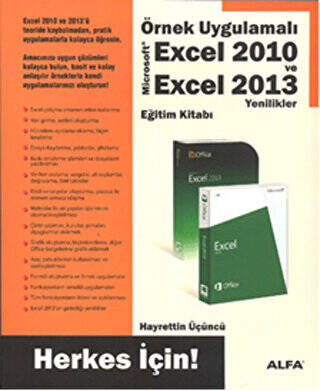 Örnek Uygulamalı Excel 2010 ve Excel 2013 - 1