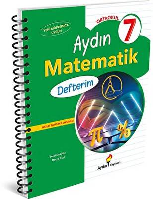 Aydın Yayınları Ortaokul 7 Aydın Matematik Defterim - 1