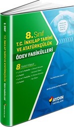 Aydın Yayınları Ortaokul 8 İnkılap Tarihi ve Atatürkçülük Ödev Fasikülleri - 1