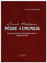 Osmanlı Hukukunda Müdde-i Umumilik - 1