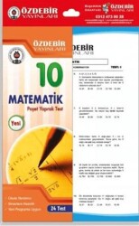 Özdebir Yayınları 10. Sınıf Matematik Yaprak Test - 1