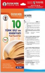 Özdebir Yayınları 10. Sınıf Türk Dili ve Edebiyatı Yaprak Test - 1