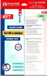 Özdebir Yayınları YKS AYT Türk Dili ve Edebiyat Yaprak Test - 1