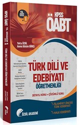 Özdil Akademi Yayınları ÖABT Türk Dili ve Edebiyatı 1. Kitap Halk Edebiyatı Konu Anlatımlı Soru Bankası - 1