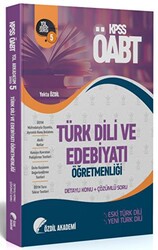 Özdil Akademi Yayınları ÖABT Türk Dili ve Edebiyatı 5. Kitap Eski Yeni Türk Dili Konu Anlatımlı Soru Bankası - 1