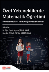 Özel Yeteneklilerde Matematik Öğretimi ve Matematiksel Yaratıcılığın Desteklenmesi - 1