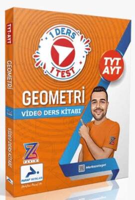 Paraf Yayınları Paraf Z Takım TYT AYT Geometri Video Ders Anlatım Kitabı - 1