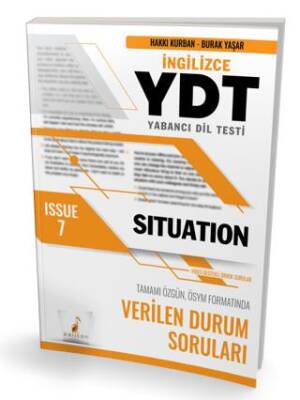 Pelikan Tıp Teknik Yayıncılık YDT İngilizce Situation Issue 7 - 1