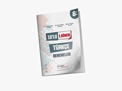 Zeka Küpü Yayınları Pisgor 8. Sınıf 10` lu 1. Dönem Türkçe Denemeleri - 1